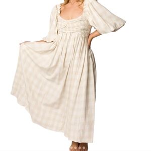 Worth Collective Harlowe bump optional maxi dress - L.        D65